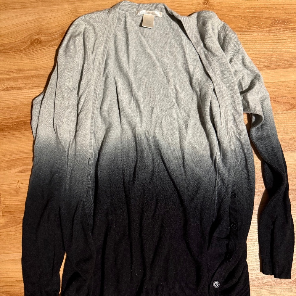 Charlotte Russe ombré cardigan